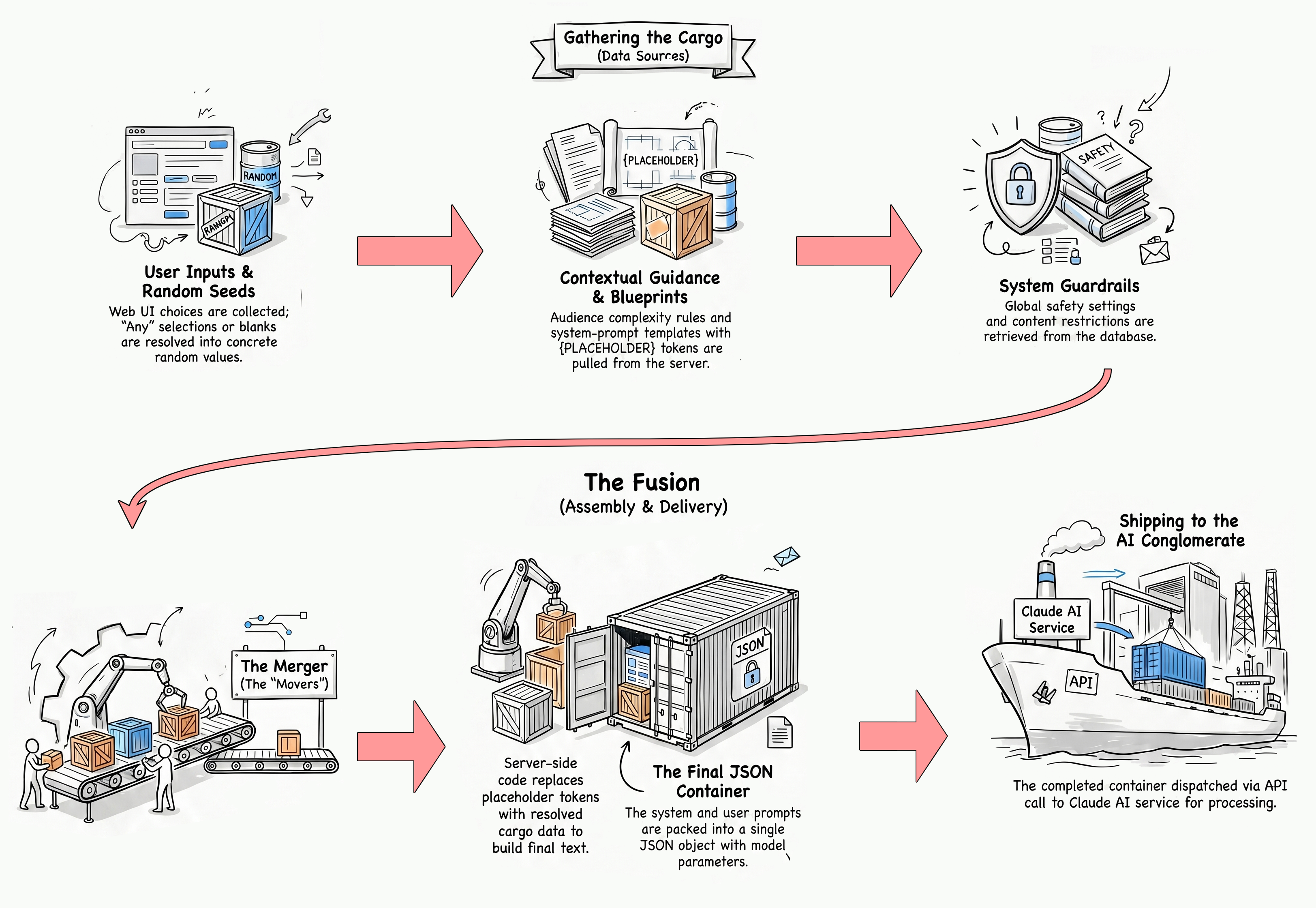 Anatomy of the AI Prompt Assembly Line