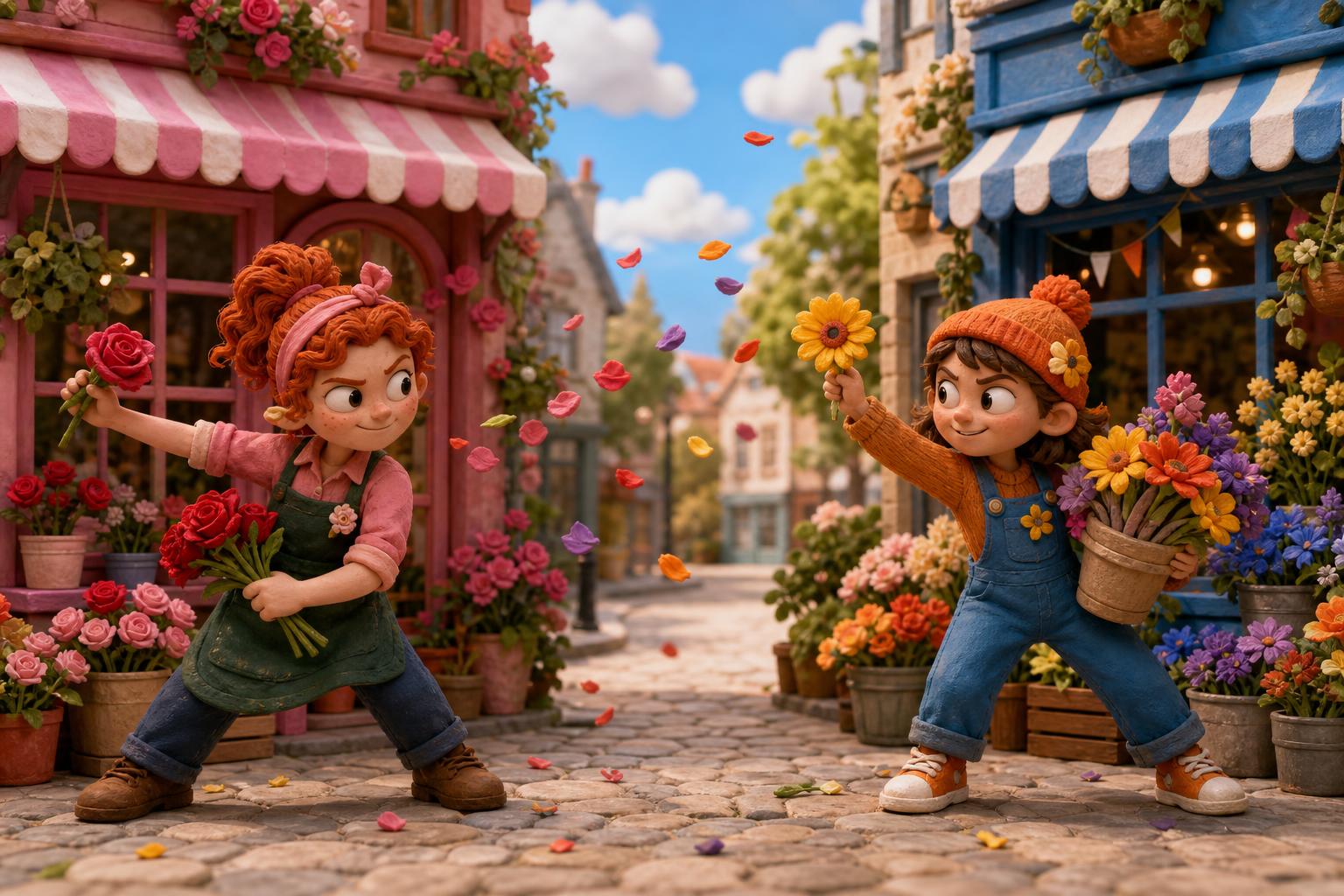 The Petal Wars of Pumpkin Lane