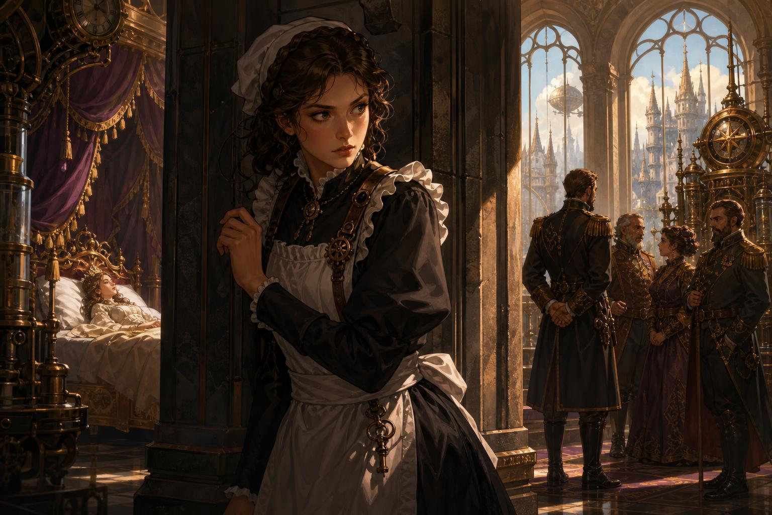 The Queen Who Hid in the Castle