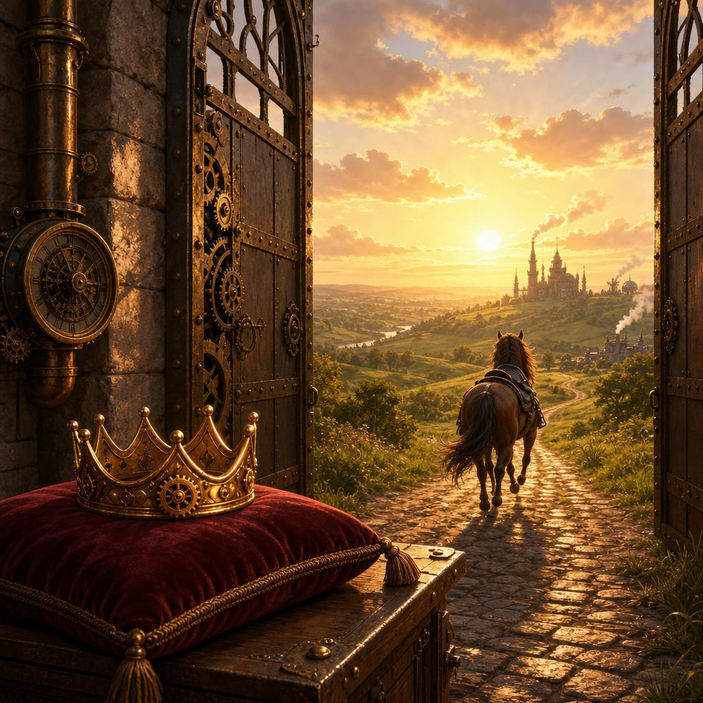 A Crown Set Down