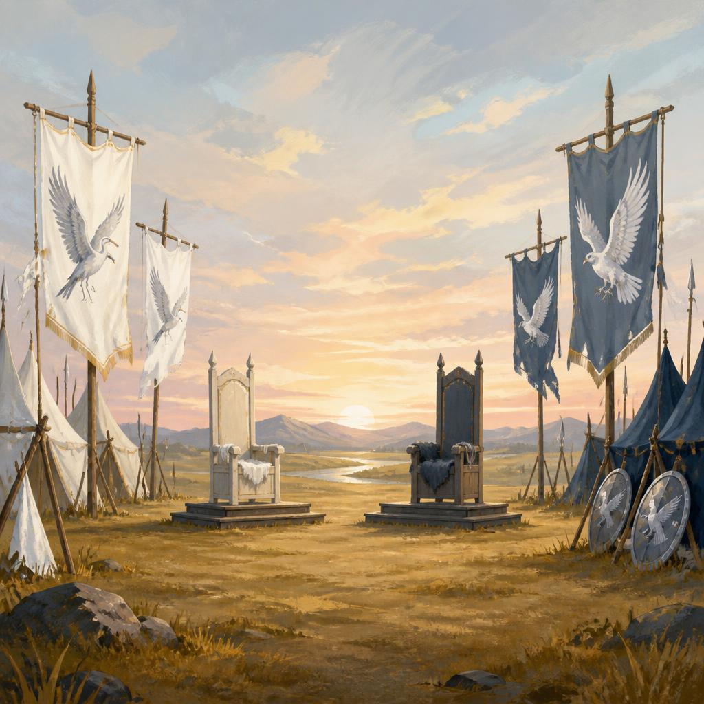 The Field of Pale Banners