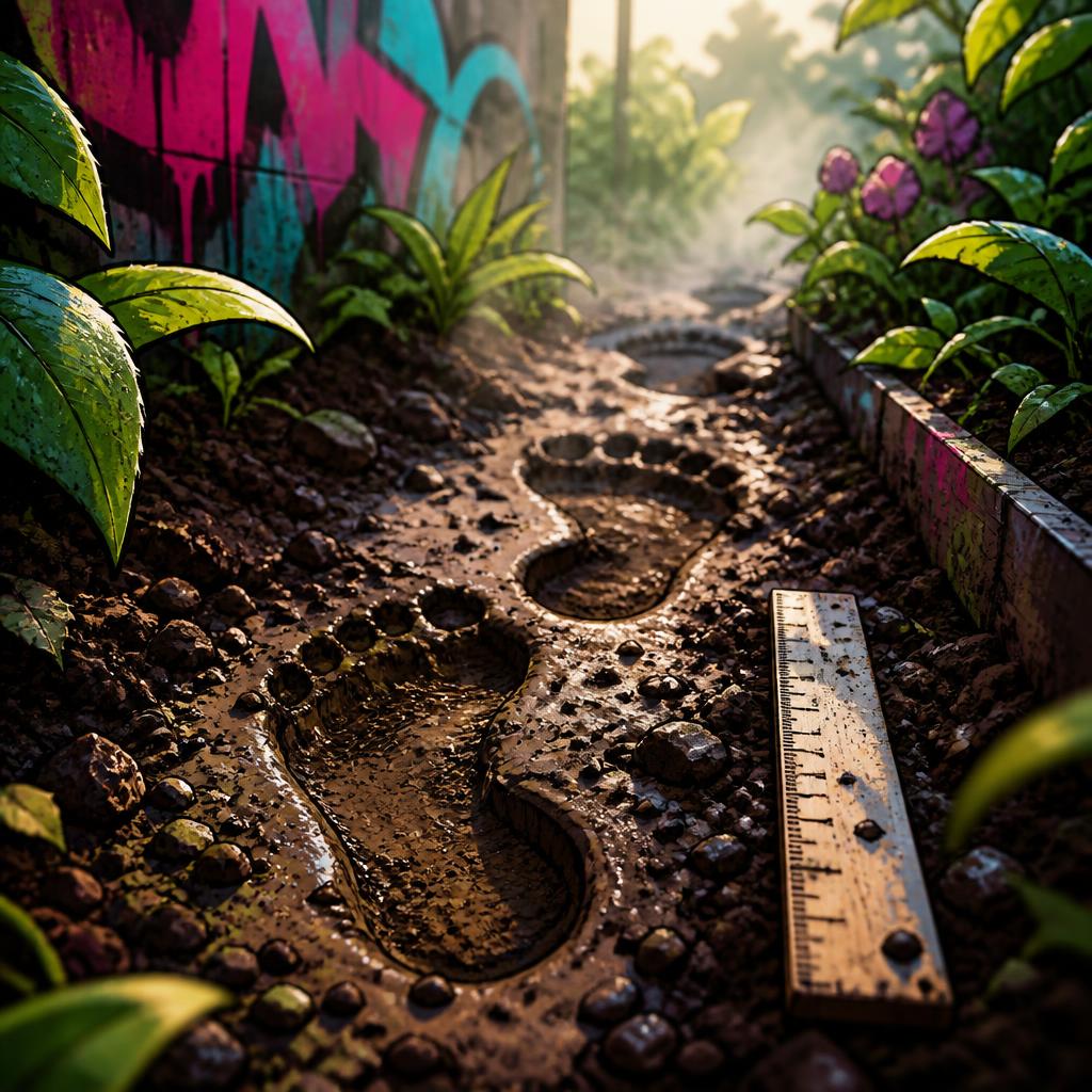 Tracks in the Mud