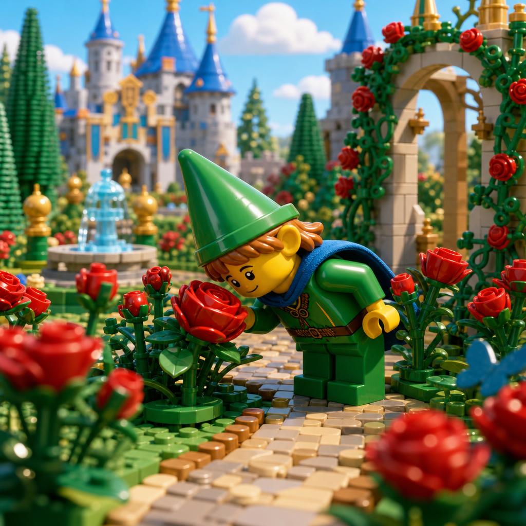 The Blue Queen's Roses