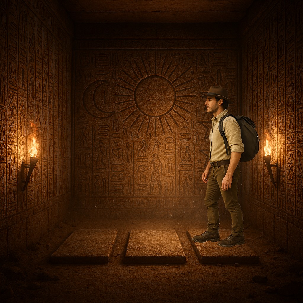 Heading back into the pyramid!?