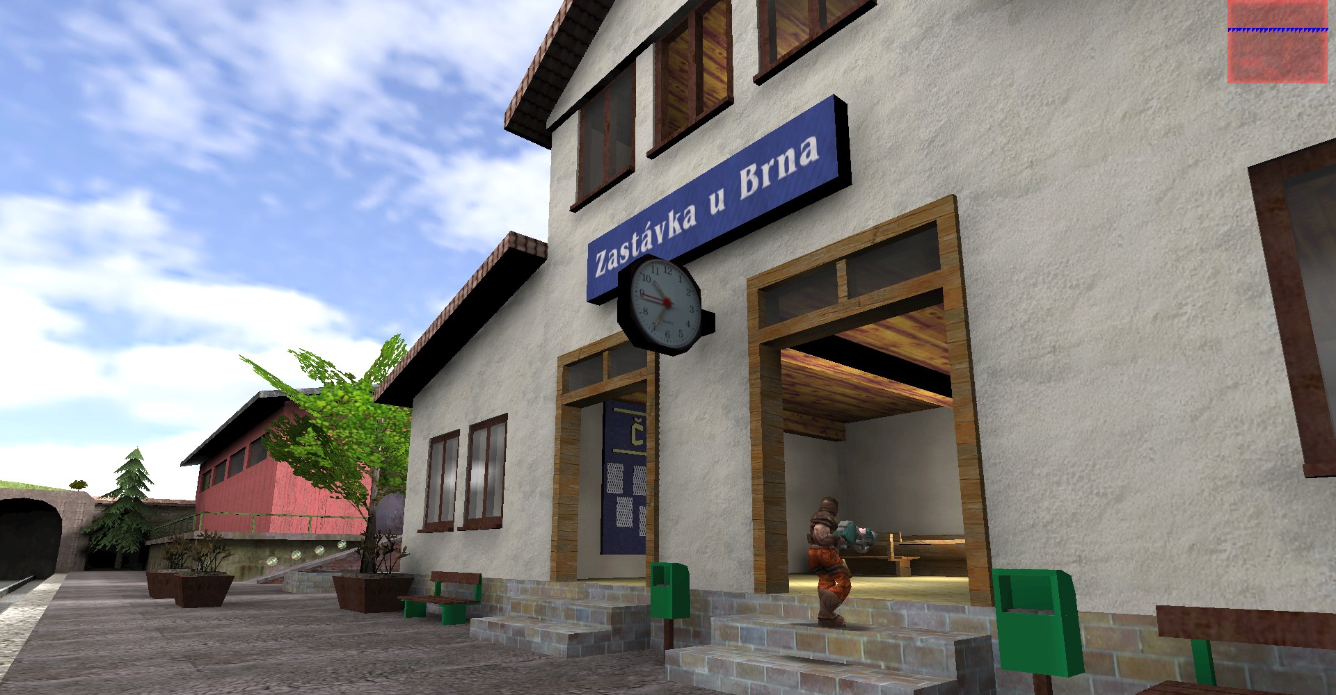 The Train Station Building